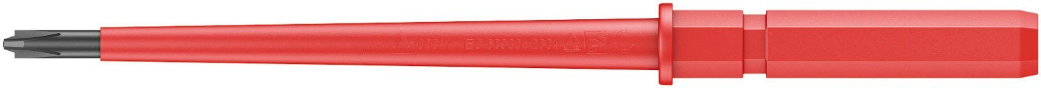 Wera 05003411001 PH1 x 154 mm "Kraftform Kompakt VDE 62i" Inter-Changeable Blade - Silver