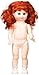 Darice Caucasian Doll with Red Hair, 13-1/2-Inch (P12084-12)
