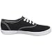 Keds Original Champion CVO Canvas Sneaker (Toddler/Little Kid/Big Kid),Black/White,4 M US Big Kid