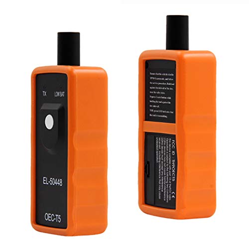 Tuu Tire Pressure Reset System Auto Tire Pressure Sensor EL-50448 TPMS Reset Tool for GM vehicle (Orange)