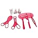 Doctor Kit Playset Medical Kit Equipment Nurse Carry Case Toy Pretend and Play Set Stethoscope with Light and Sounds Gift for Girls Kids Toddlers over 3 years ,Pink