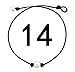 Pearl Leather Choker for Women Single Freshwater Pearl Black Necklace Handmade by Richarde 14