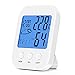 Telaero Electronic Luminous thermometer TH202 Humidity Monitor with Indoor Thermometer, Digital Hygrometer and Humidity Gauge Indicator