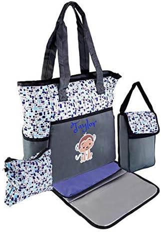 PERSONALIZED Large Diaper Bag Knapsack/Tote bag/Backpack/Messenger Bag/Shoulder Bag