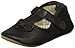 Robeez Girl's Tori T-Strap Shoe, Black, 6-9 months M US Infant