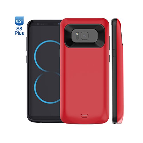 Galaxy S8 Plus Battery Case Litaus 5500mah Rechargeable External
