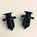 10mm Push-type Nylon Bumper Fender Flare Fastener Rivet Clips, Nylon Plastic Rivets 60 Pcs / Pack