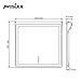 Perixx PERIPAD-702, Wireless Touchpad with Windows 8 Multi-touch Navigation - 5.16x5.08x0.63 Inch Dimension - Nano Receiver - On/Off Switch - 2xAAA Duracell Batteries