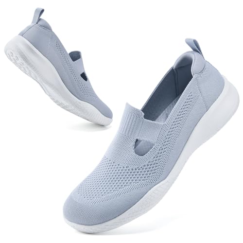 konhill Breathable Women's Slip-On Shoes – Lightweight Mesh Sports Shoes for Summer with Flexible Sole