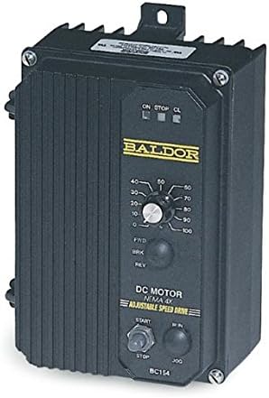 Baldor Electric, BC154-R, 0-90/0-180VDC, 1/2 HP, Nema 4X, DC Drive