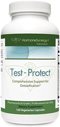 Test-Protect | Natural Estrogen Blocker and Liver Support Formula* | 120 Caps | DIM diindolylmethane/Glucoraphanin (SGS) Broccoli Seed Extract | Glutathione Support*