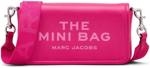 Marc Jacobs M0014465 Black/Silver Hardware Women's Flash Leather