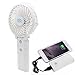 HandFan 5200mAh Mini Handheld Fan, 5-20 Working Hours Personal Fans, 3 Speeds Strong Airflow USB Small Desk Fan with Portable Rechargeable Foldable Feature, Gifts for Women/Mom/Her/Girl-Pink