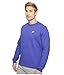 Nike Men's Sportswear Crew White/Black Size Large