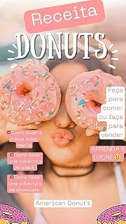 Livro Receita Americana Donuts Original: Fácil leitura