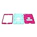 iPad Mini Case,iPad Mini 2 Case,iPad Mini 3 Case,iPad Mini Retina Case,BENTOBEN[Kickstand Feature],Shock-Absorption/High Impact Resistant Hybrid Three Layer Protective Case Cover Mint Green&Rose Red