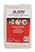 ABN Painters Cotton Canvas Paint Drop Cloth, XL 9’ x 12’ Foot 6-PACK – Protective White Tarp for Painting, Auto, Furniture