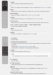 NTQinParts Replacement TV Remote Control Controller