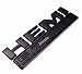 2PCs zorratin Blackout HEMI 5.7 LITER Chrome 3D Side Pillar Door Fender Trunk Emblem Badge Plate Decal with Sticker Set for Dodge Charger Challenger Jeep Grand Cherokee