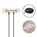Bambud in-Ear Earphones Headphones, Magnetic Wired Earbuds Stereo Noise Cancelling Earphones with Mic and Volume Control (Gold)