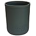 MJL Wide Mouth Pint Silicone Sleeve for Mason Jars (Charcoal Gray)