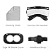 HooToo 3D VR Headset with Magnetic Trigger, Upgraded and Much Lighter Version Virtual Reality Goggles, VR Glasses(No External Remote Needed)