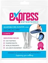 Express Orthopaedic Medically Approved Adjustable Heel Raise Inserts 2 Pack view 8