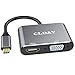 USB-C to HDMI VGA Adapter, Colorfulday 2 in 1 USB 3.1 Type C to VGA HDMI 4K UHD Converter Adaptor Thunderbolt 3 Compatible Dual Screen Display with Aluminium Compatible 2019/2018 MacBook, ChromeBook
