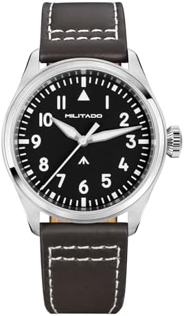 Amazon.com: TACTICAL FROG Militado 39mm Military Chronograph Watch