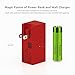 VOJO Portable Phone Charger 3350mah Magic Power Bank with Wall Outlet, ONEMINI External Battery Pack [Paris Special] (Red)