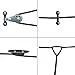 Kayak Canoes Anchor Trolley Kit System w/Pulleys Pad Eye Cleats Ring 30 Feet of Rope