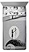 Disney Nightmare Before Christmas Moonlight Full/Queen Comforter & Sham Set - Super Soft Kids Bedding Features Jack Skellington and Sally - Fade Resistant Microfiber (Official Disney Product)