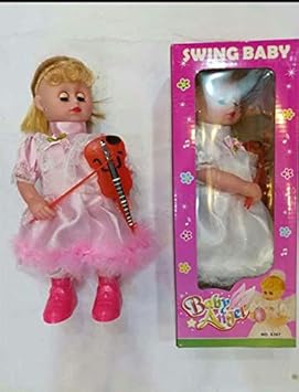 Swing Baby Violin Doll,Musical Violin Doll