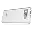 LQQBSTORAGE Portable charger 12000mAh Power Bank External Battery Packs(Input 5V/2A 3-Outputs 5.5A) for iPhone& iPad& Samsung Galaxy& More(White)