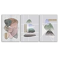 3 Piece Canvas Wall Art - Abstract Art - Canvas Prints Home Artwork Decoration for Living Room,Bedroom - 16