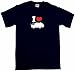 I Heart Love Garbage Truck Little Boy's Kids Tee Shirt