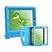 HDE Case for iPad 2 3 4 Kids Shockproof Bumper Hard Cover Handle Stand with Built in Screen Protector for Apple iPad 2nd 3rd 4th Generation (Blue)