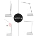 MACASA Led Desk Lamp Dimmable Table Lamp with Qi Wireless Charger for iPhone X / 8 Plus,4 Color Temperatures 6 Adjustable Brightness,Timer Setting,USB Charging Port,Touch Control& Memory Function