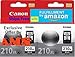 Canon PG-210XL Black Ink Cartridge Double Pack