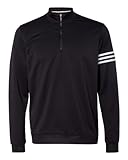 adidas Golf Men's ClimaLite 3-Stripes Pullover