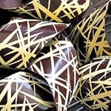 Bakers EZ way Chocolate Transfer Sheet: Abstract Design Gold. 2 Sheets