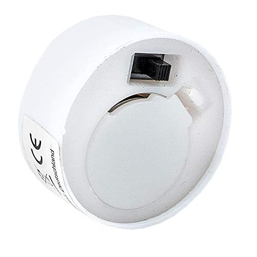Led-theelichtjes, diameter 3,8 cm, hoogte 3,6 cm, warm wit, timer en afstandsbediening, 10 stuks - Afbeelding 4