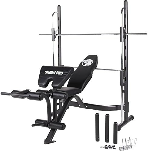 gorilla sports multi function bench