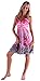 INGEAR Studded Empire Halter Dress (Medium, Pink)