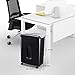 Bonsaii 16-Sheet Micro-Cut Paper and Credit Card Shredder, 20 Minutes Running Time, 60 dB Low Operation Noise, 6.6 Gallons Basket and 4 Casters (C222-B)