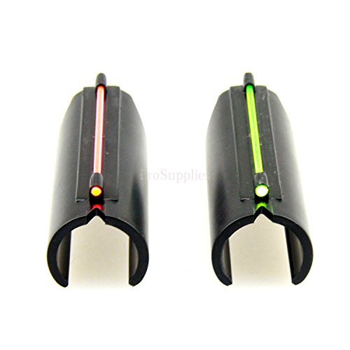 TACFUN Combo Home Defense Universal Mossberg Remington 12GA / 20GA Red and Green Shotgun Fiber Optic Front Sight