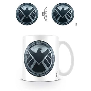 Pyramid International Marvel’s Agents of S.H.I.E.L.D. – Tazza di Ceramica, con Logo, Multicolore