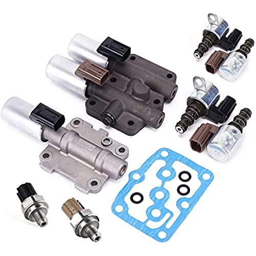 Photo 1 of Compatibile with Accord Odyssey Pilot TL CL MDX Transmission Solenoid Kit 28250-P6H-024 28250-P7W-003 28400-P6H-013 28500-P6H-013 28600-RKE-004 28610-RKE-004