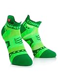 Compressport ProRacing Socks Ultralight Run Low Cut Green T2