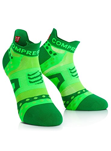 Compressport ProRacing Socks Ultralight Run Low Cut Green T2